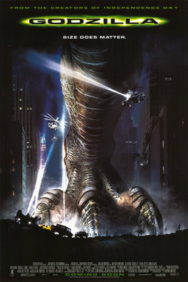 Affiche du film Godzilla