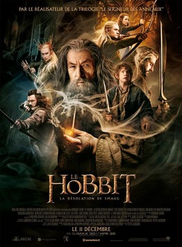 Affiche du film Le Hobbit, Épisode 2 : La désolation de Smaug