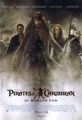 Affiche du film Pirates des Caraïbes, Épisode 3 : Jusqu'au bout du monde