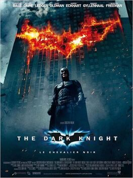 Affiche du film The Dark Knight, Le Chevalier Noir