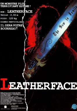 Affiche du film Massacre à la tronçonneuse, Épisode 3 : Leatherface