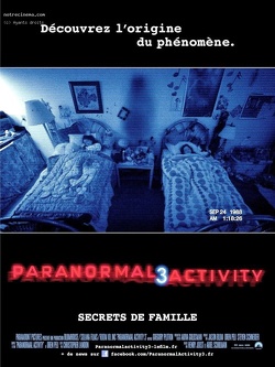 Couverture de Paranormal Activity 3