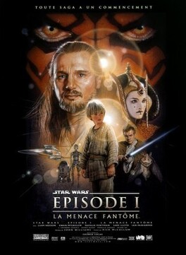 Affiche du film Star Wars, Épisode 1 : La Menace fantôme