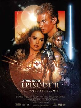 Affiche du film Star Wars, Épisode II : L'Attaque des Clones