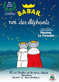 Affiche du film Babar, roi des éléphants