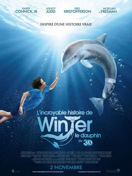 Affiche du film L'incroyable histoire de Winter le dauphin