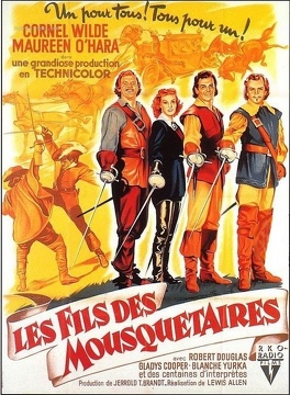 Affiche du film Les Fils Des Mousquetaires