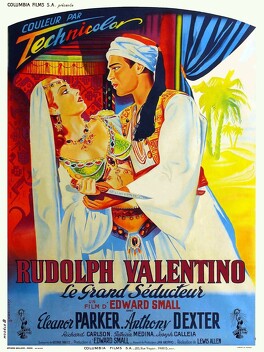 Affiche du film Rudolph Valentino, Le Grand Séducteur