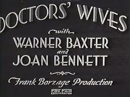 Affiche du film Doctors' wives