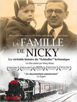 Couverture de La Famille de Nicky, le Schindler britannique