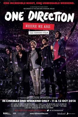 Affiche du film One Direction : Where We Are Tour