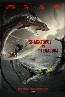 Couverture de Sharktopus VS Pteracuda