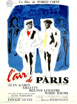 Affiche du film L'air de Paris