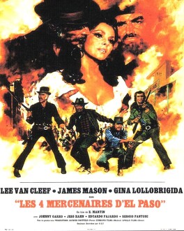 Affiche du film Les 4 Mercenaires D'El Paso