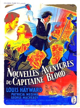 Affiche du film Les Nouvelles Aventures Du Capitaine Blood