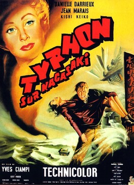 Affiche du film Typhon Sur Nagasaki
