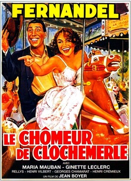 Affiche du film Le chômeur de Clochemerle