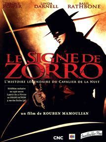 Affiche du film Le Signe de Zorro