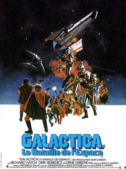 Couverture de Galactica: La bataille de l'espace