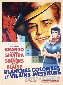 Affiche du film Blanches Colombes et Vilains Messieurs