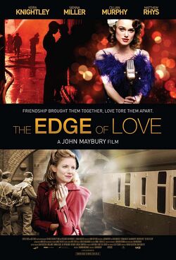 Couverture de The edge of love