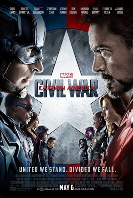 Affiche du film Captain America, Civil War