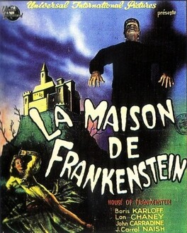 Affiche du film La maison de Frankenstein