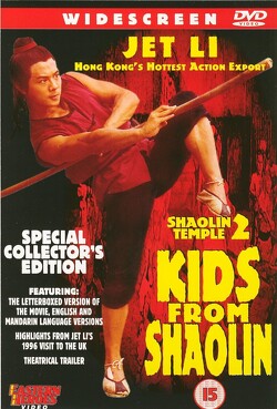 Couverture de Le Temple de Shaolin : les enfants de Shaolin