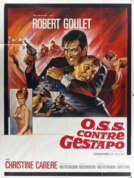 Affiche du film O.S.S. Contre Gestapo