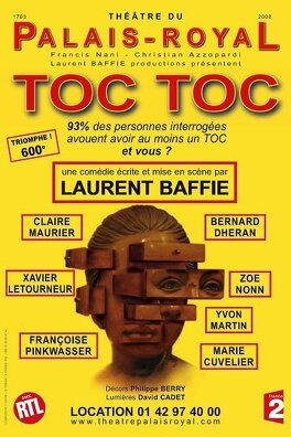 Affiche du film Toc Toc