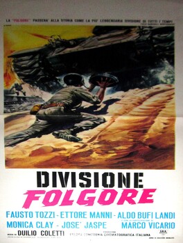 Affiche du film Divisione Folgore
