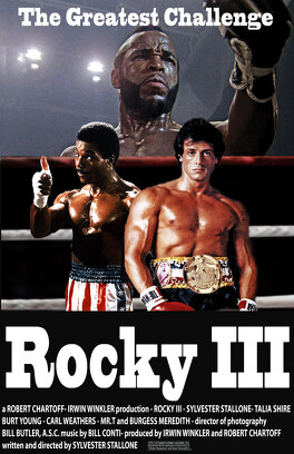 Affiche du film Rocky III, L'œil du tigre