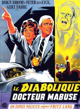 Affiche du film Le Diabolique Dr Mabuse