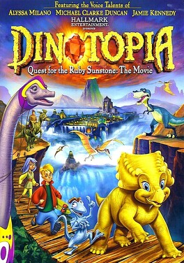 Affiche du film Dinotopia - A la recherche de la roche solaire