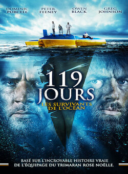 Couverture de 119 jours: les survivants de l'océan