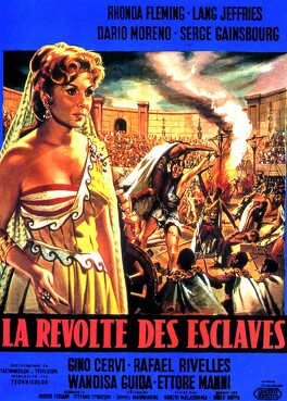 Affiche du film La Révolte Des Esclaves