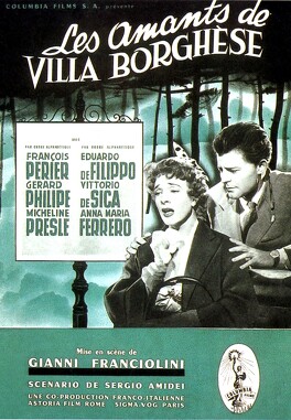 Affiche du film Les Amants de Villa Borghese