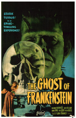 Couverture de Le Fantôme de Frankenstein
