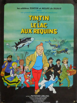 Couverture de Tintin et le lac aux requins