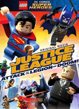 Affiche du film Lego Justice League - L'attaque de la Légion Maudite