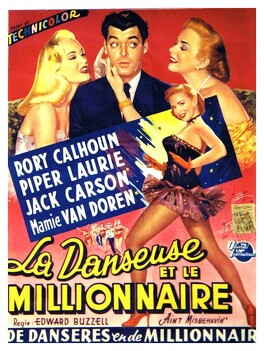 Affiche du film La Danseuse Et Le Millionnaire