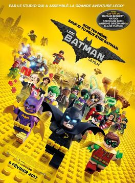 Affiche du film Lego Batman - le film