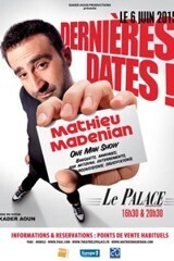 Affiche du film Mathieu Madenian au Palace