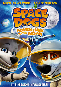 Couverture de Space Dogs: Adventure to the moon