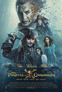 Affiche du film Pirates des Caraïbes, Episode 5 : La Vengeance De Salazar