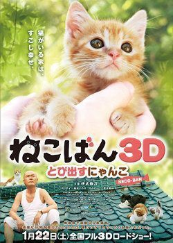 Affiche du film Neco-Ban 3D Tobidasu Nyanko