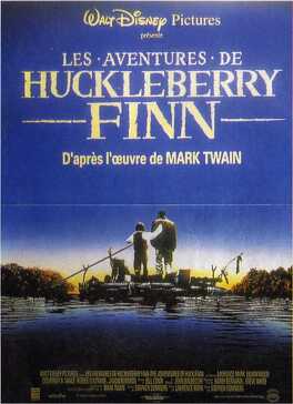 Affiche du film Les Aventures de Huckleberry Finn