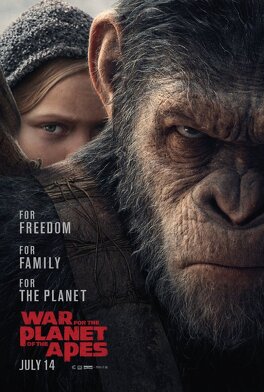 Affiche du film La planète des singes : Suprématie
