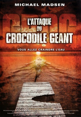 Affiche du film L'attaque du crocodile géant