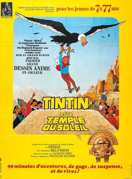 Affiche du film Tintin et le temple du soleil